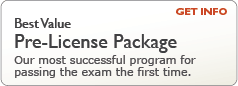 Pre-License Package